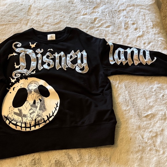 Disney kids Jack Skellington Black and White Crewneck - Picture 2 of 6